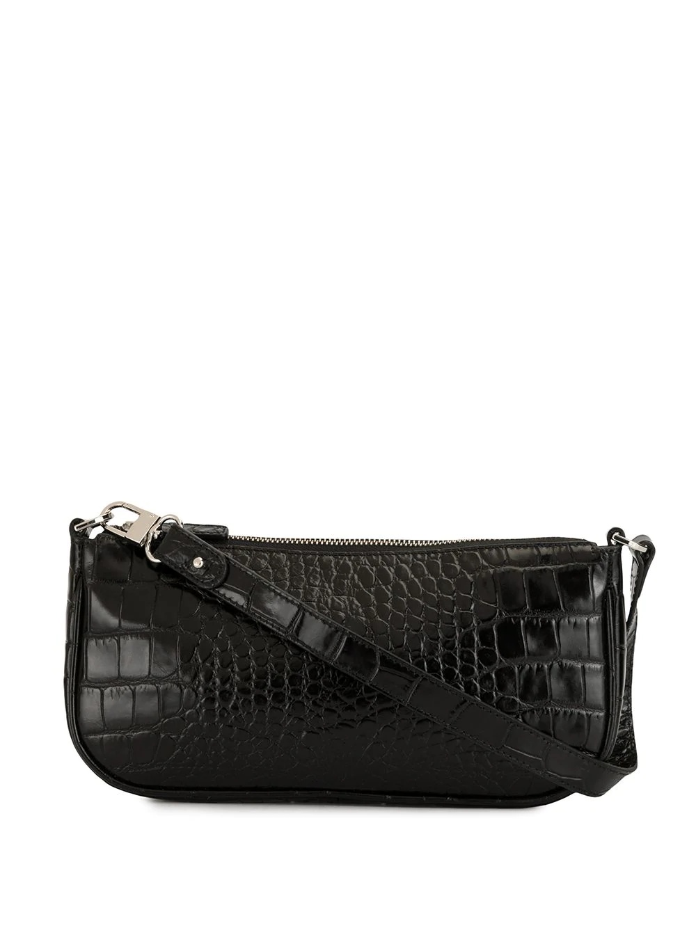 Rachel croc-effect shoulder bag - 1