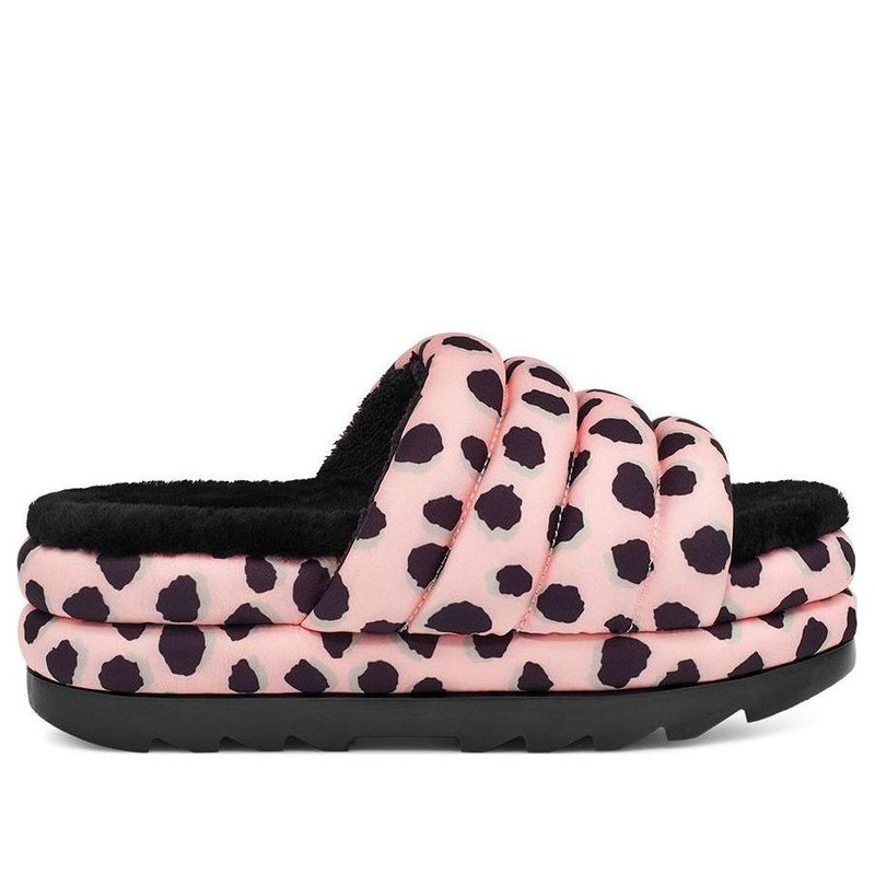 (WMNS) UGG Cheetah Print Slippers 'Pink' 1127074-PSLP 3