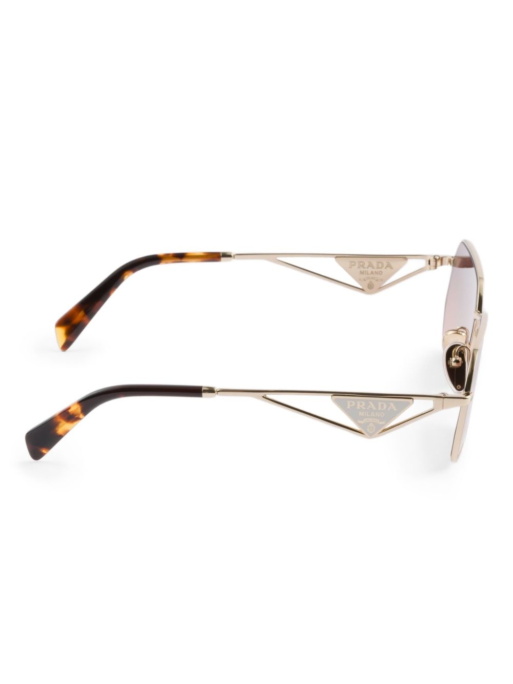 triangle-logo sunglasses - 3