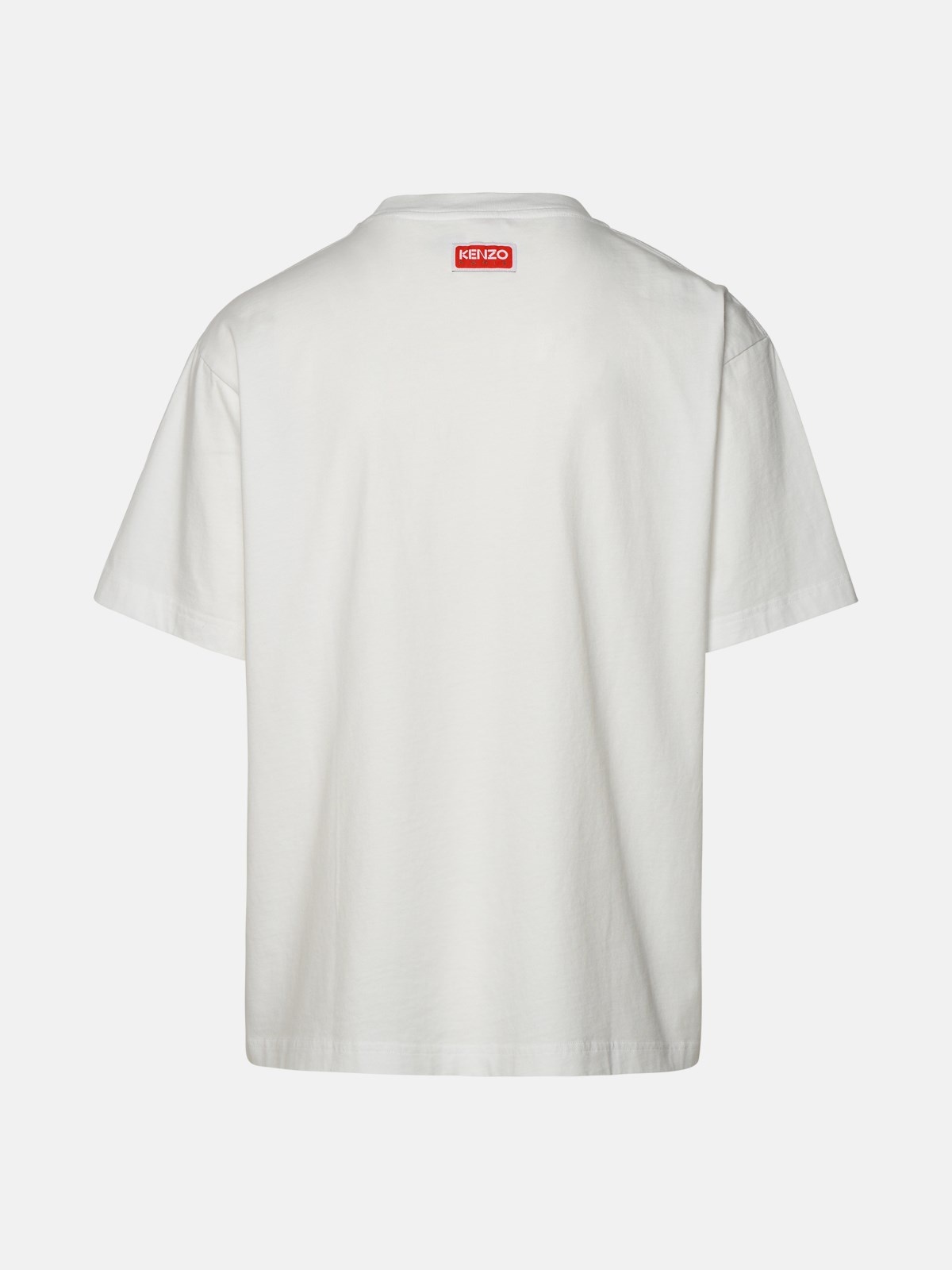 WHITE COTTON T-SHIRT - 3