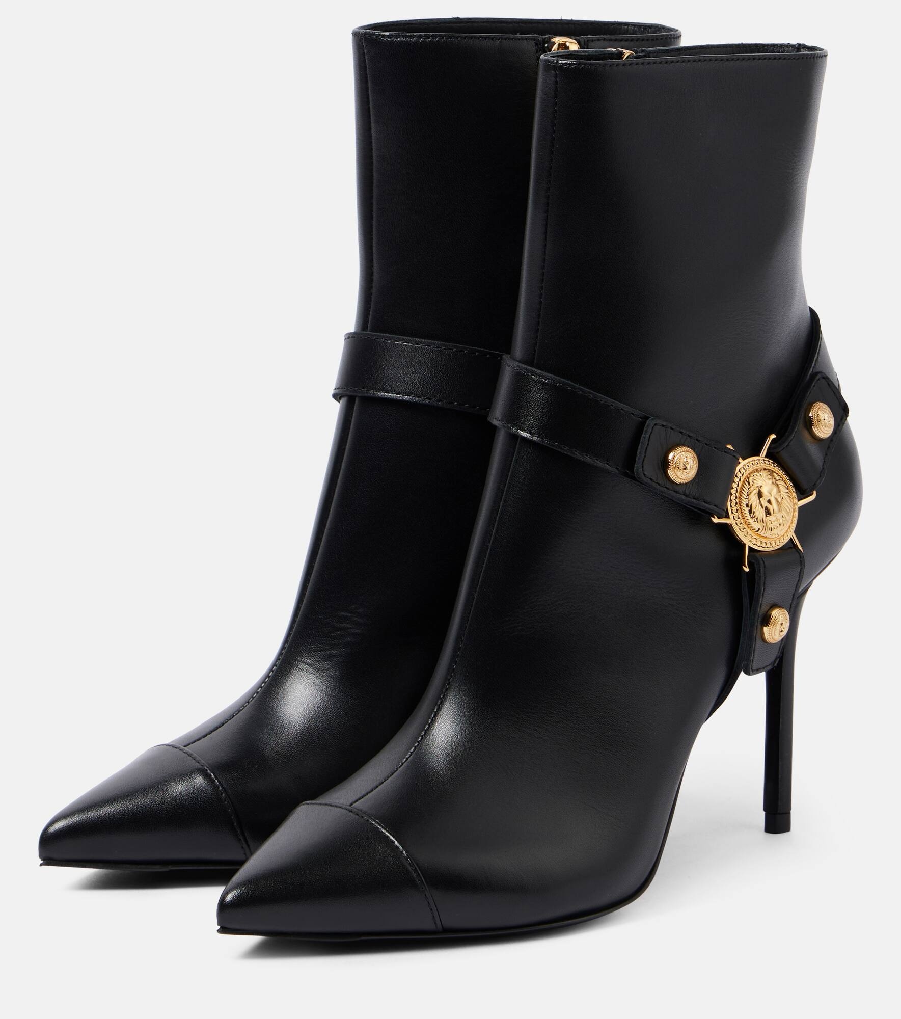 Eva leather ankle boots - 5