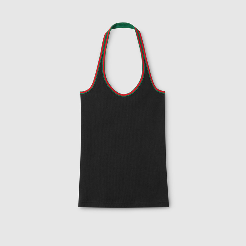 Heavy cotton rib tank top 1
