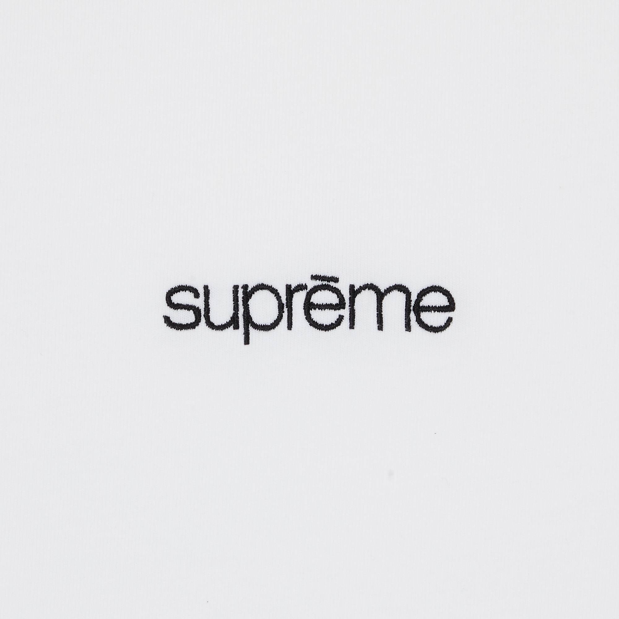 Supreme Mock Neck Long-Sleeve Top 'White' - 2