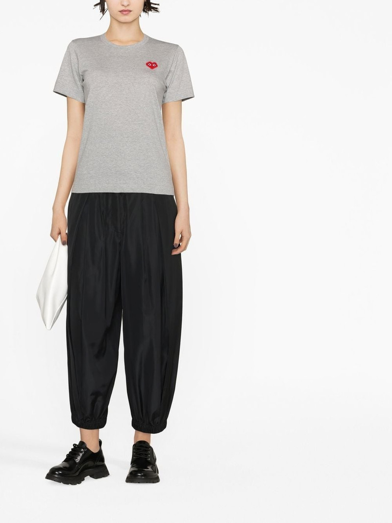 Comme des Garçons PLAY logo-print cotton T-shirt outlook