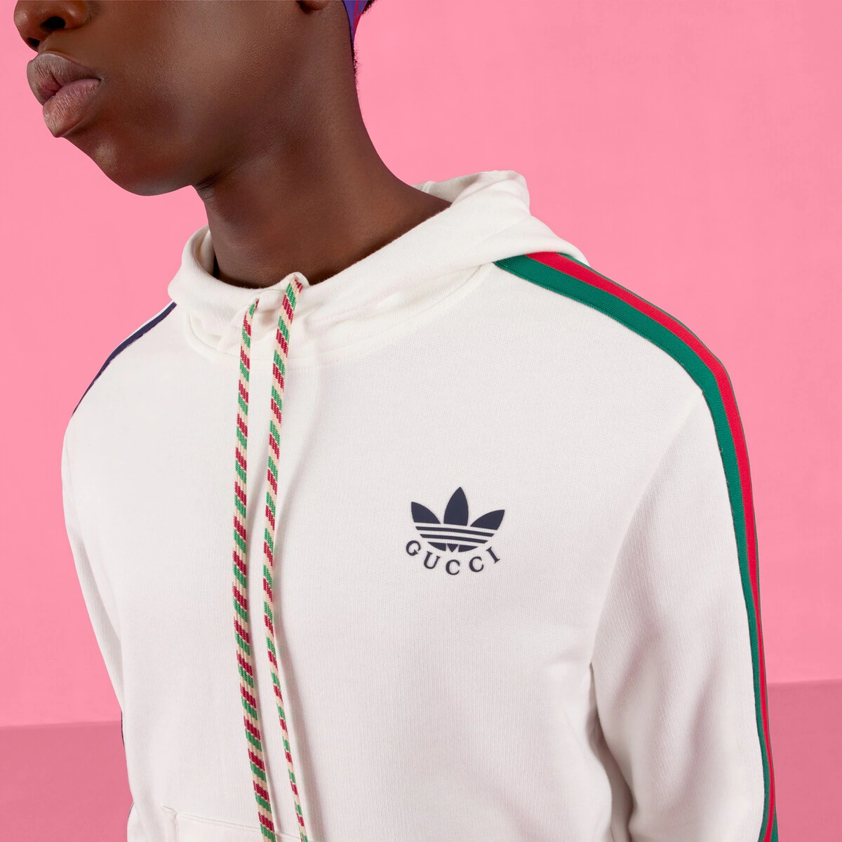 adidas x Gucci cotton sweatshirt - 4