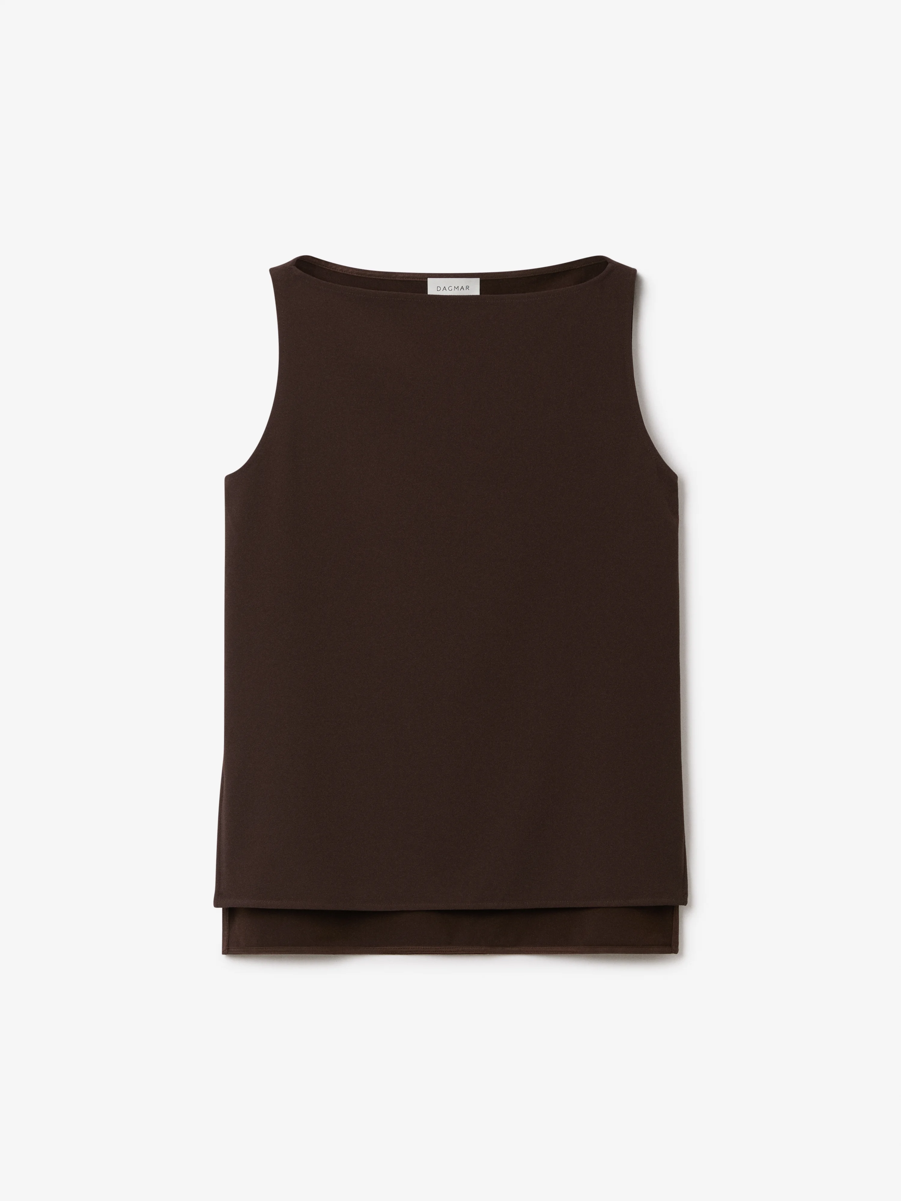 Sleeveless Crepe Top - 1