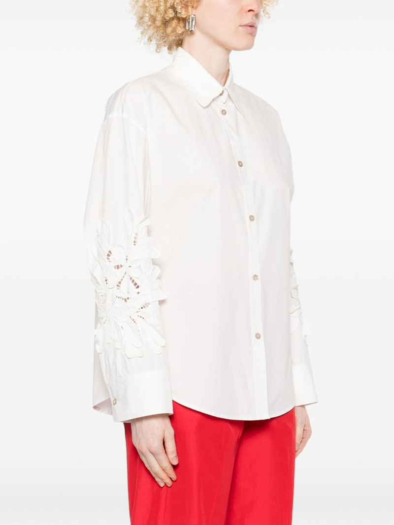 lace-detailed shirt 3