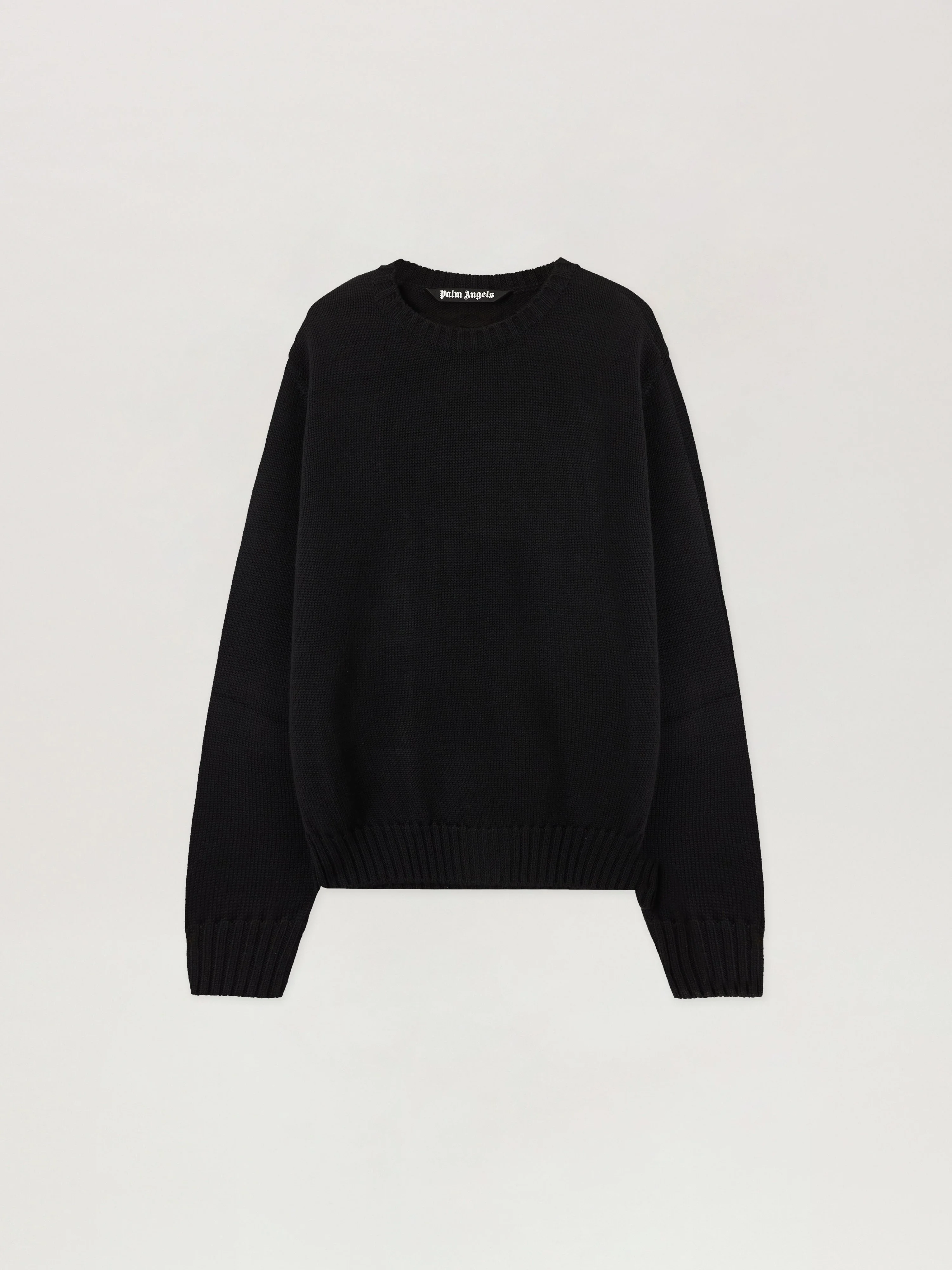 Back Curved Logo Sweater - 1