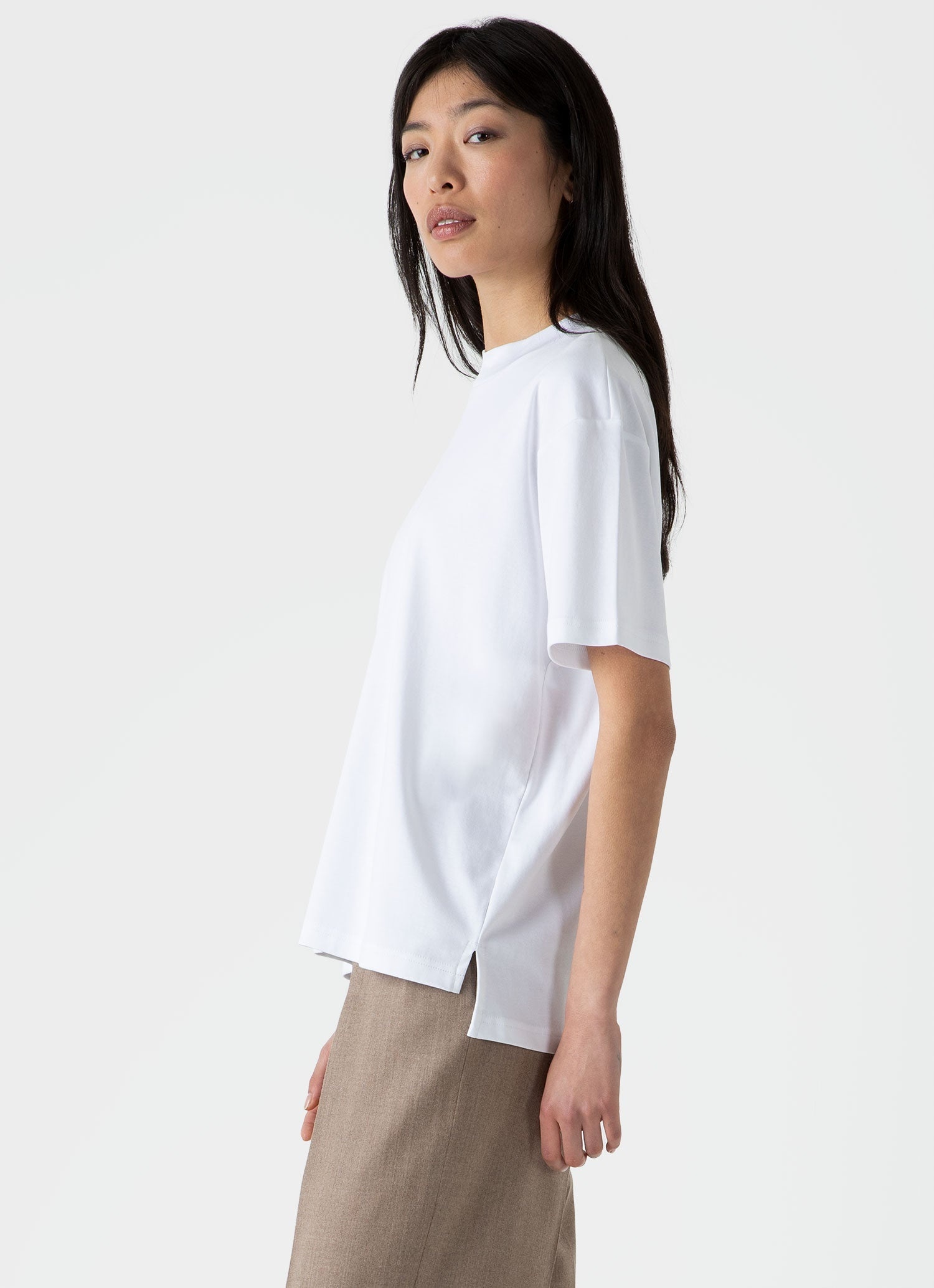 Mock Neck T‑shirt - 1