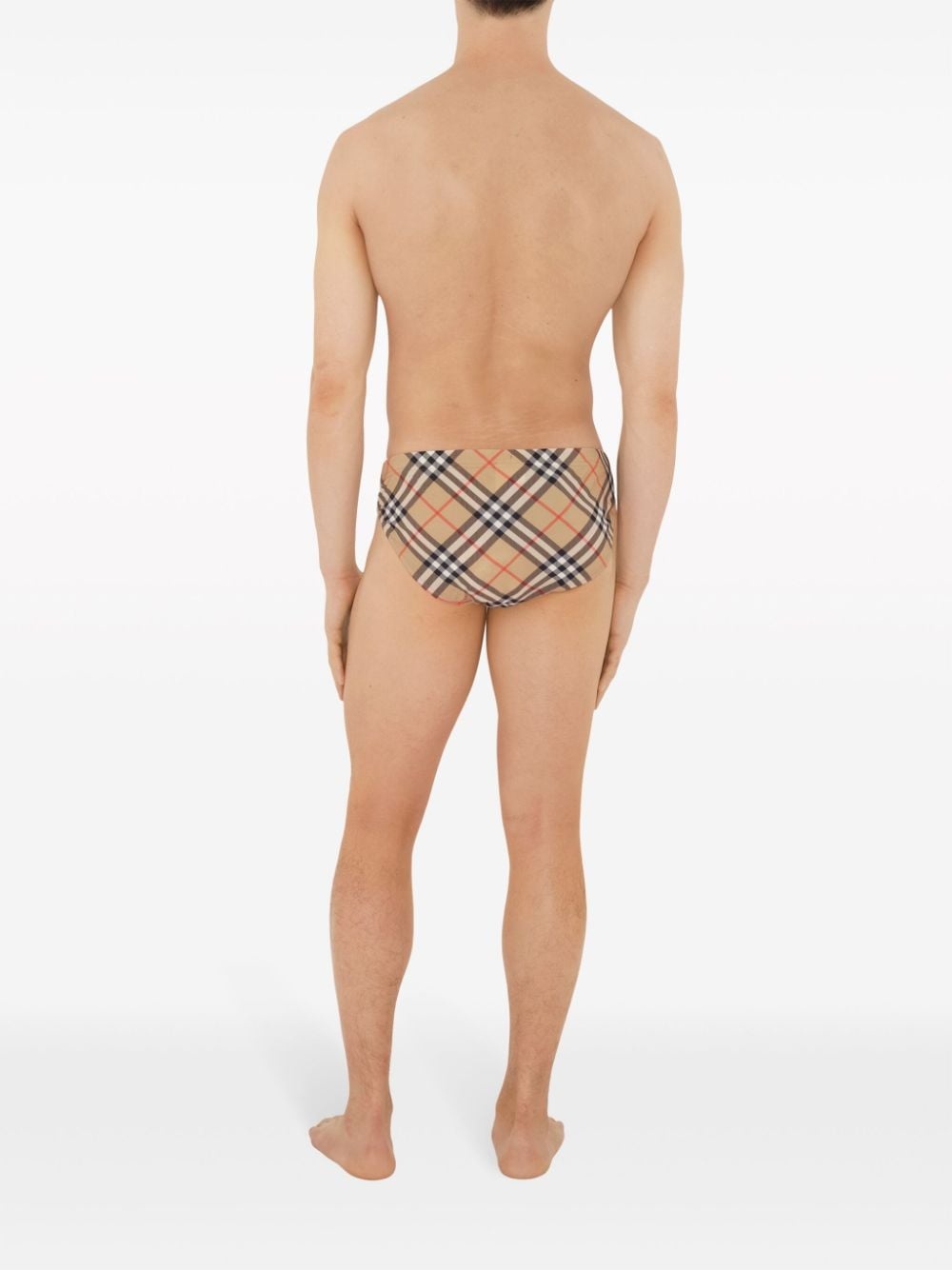 check swim shorts - 4