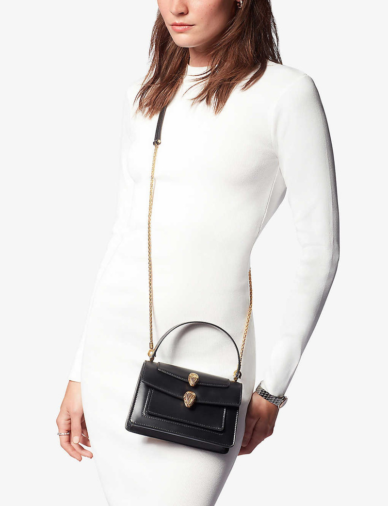 BVLGARI Bvlgari x Alexander Wang Serpenti Forever leather cross-body bag outlook