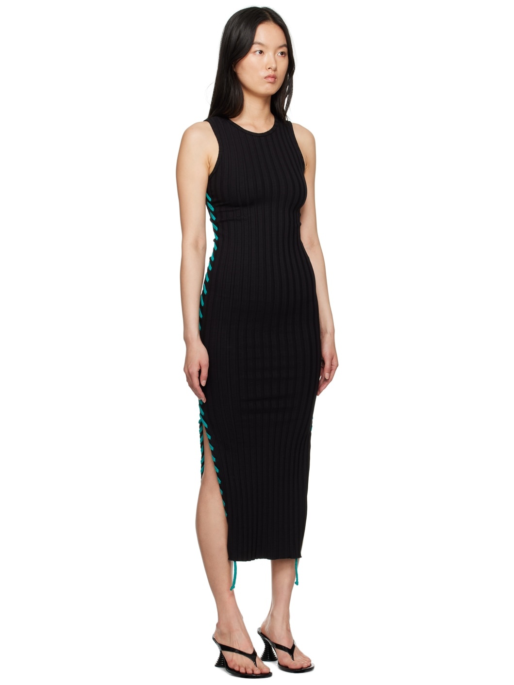 Black Blix Midi Dress - 2