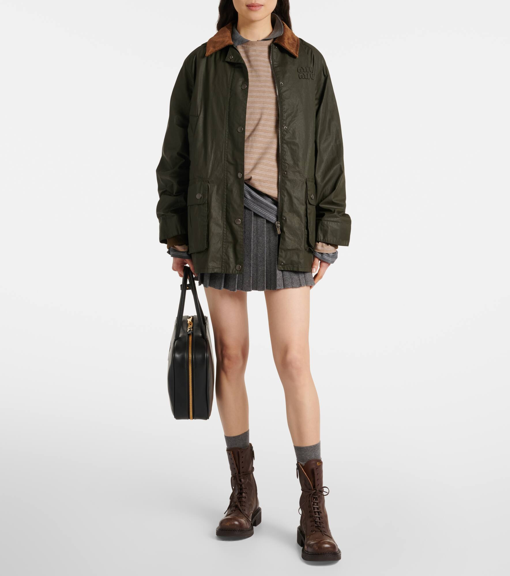 Cashmere and wool miniskirt - 2