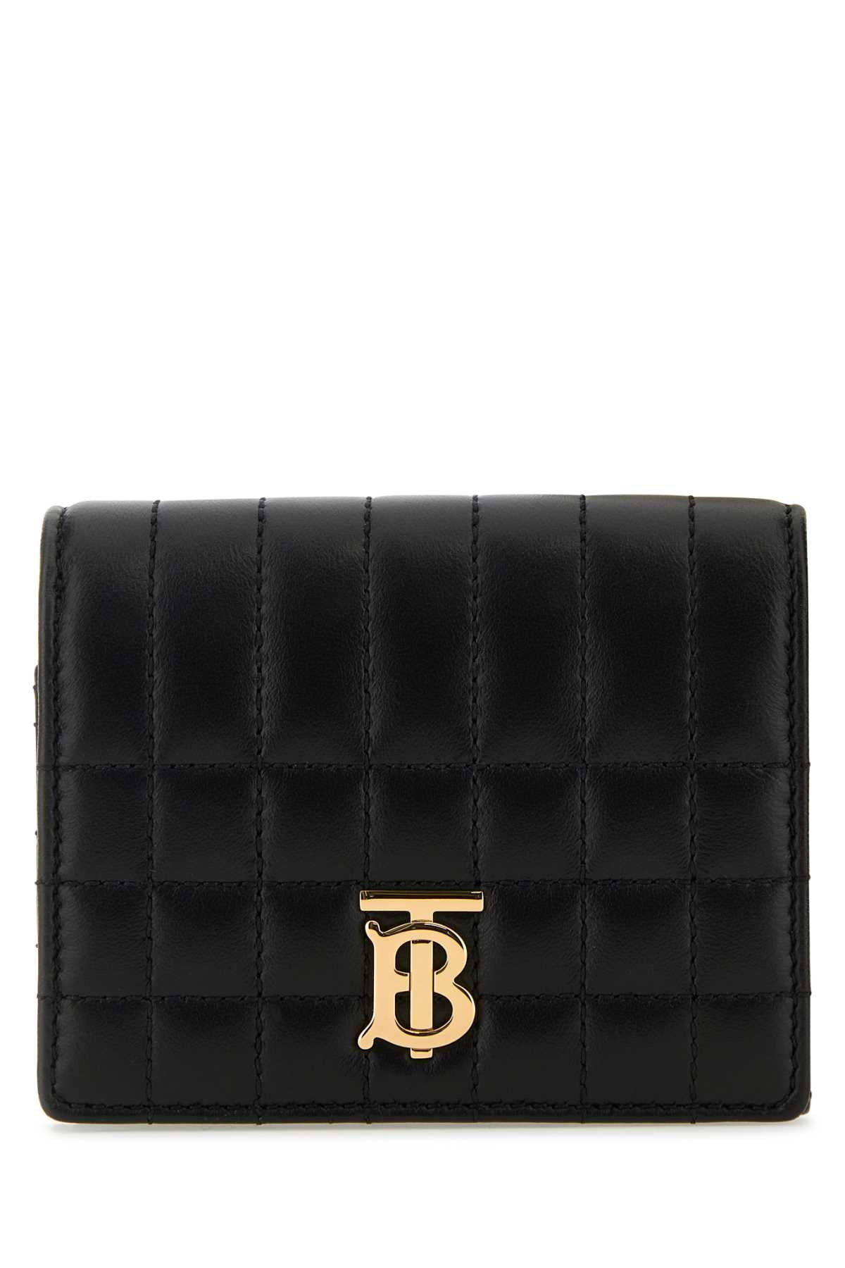 Burberry Women Black Nappa Leather Wallet - 1