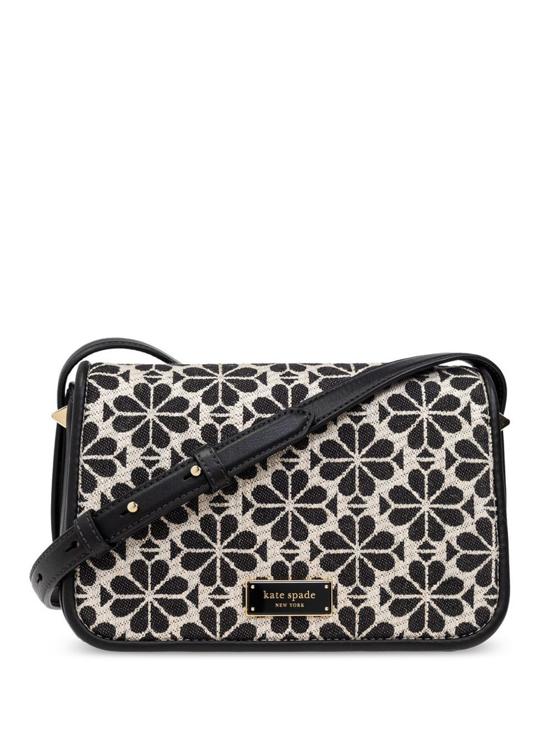 floral-jacquard crossbody bag 1