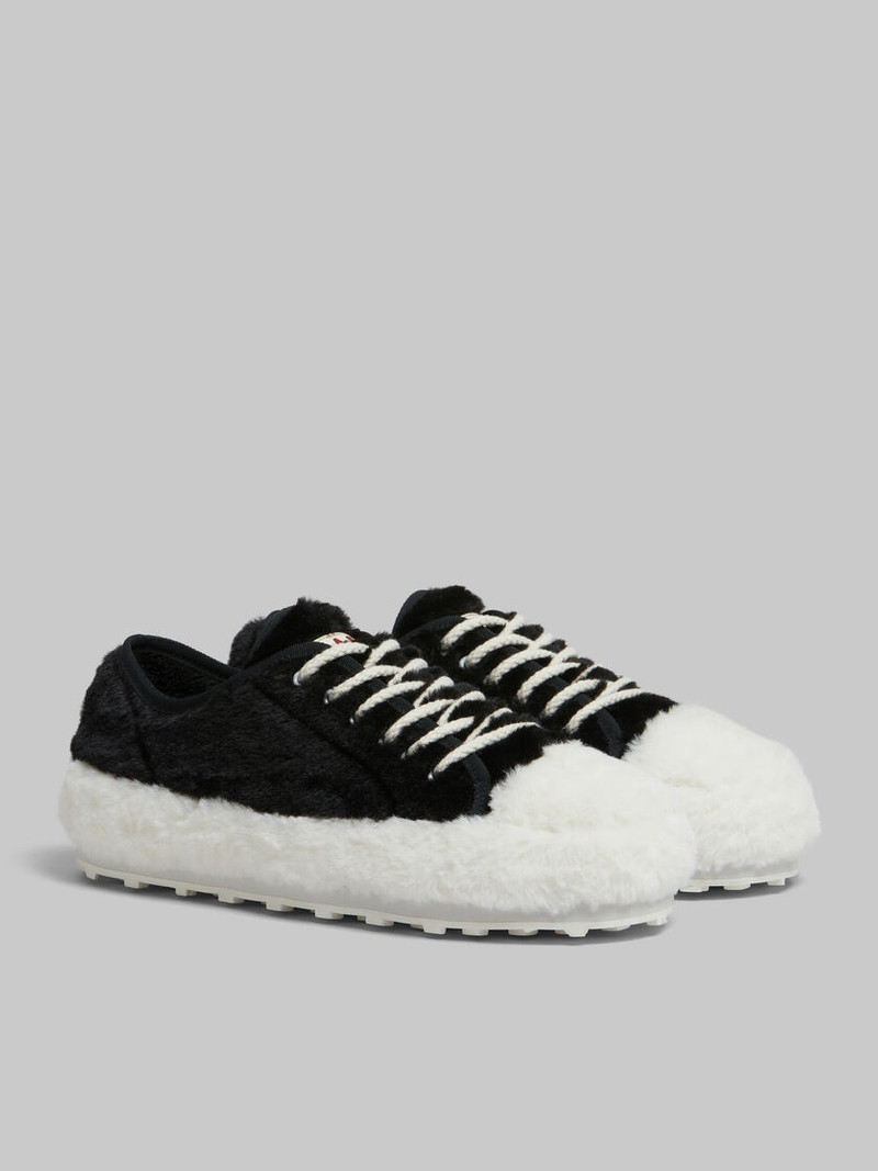 Marni BLACK TEDDY TENNIS SNEAKER outlook