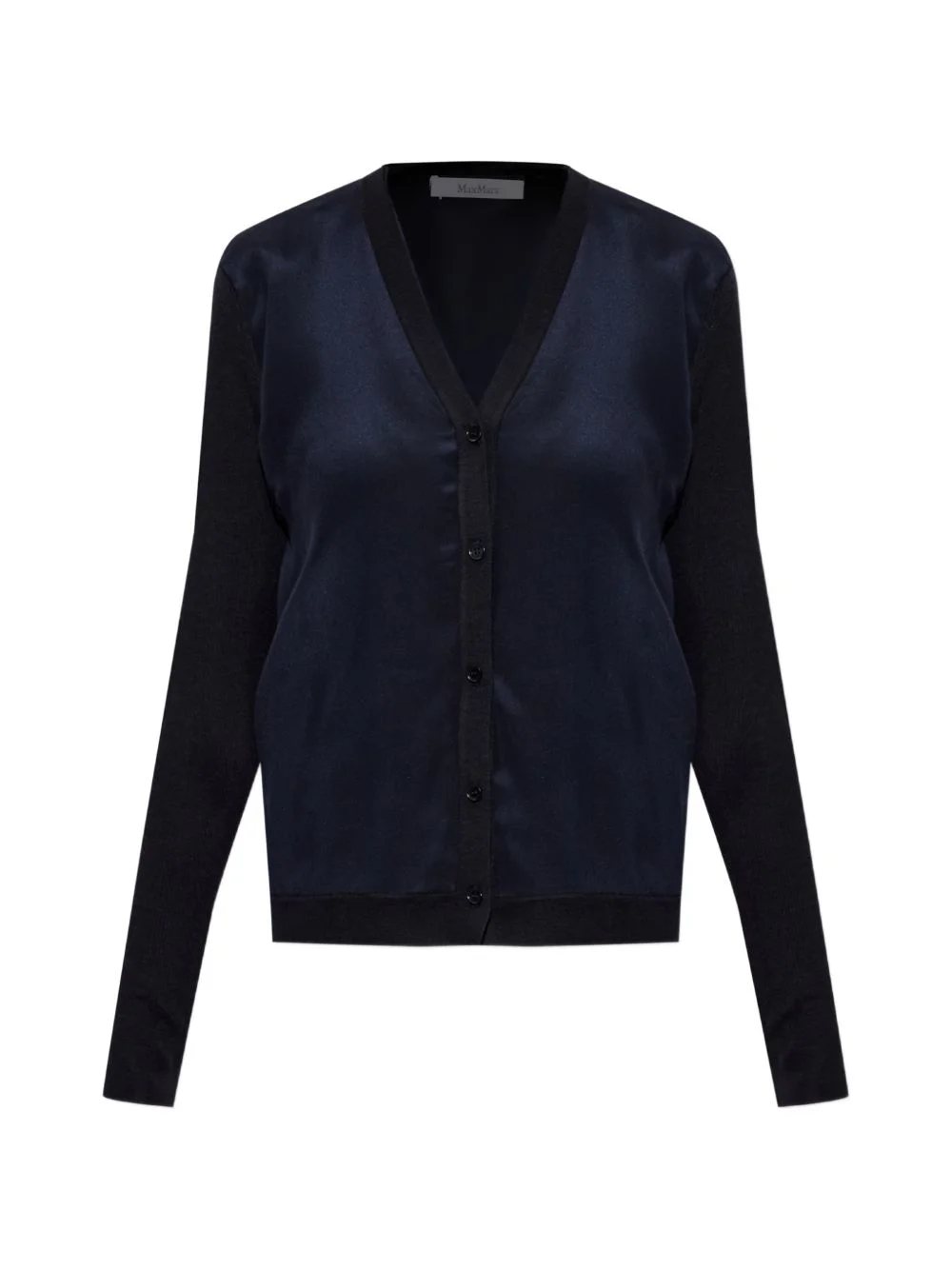 Ninfee silk-blend cardigan - 1