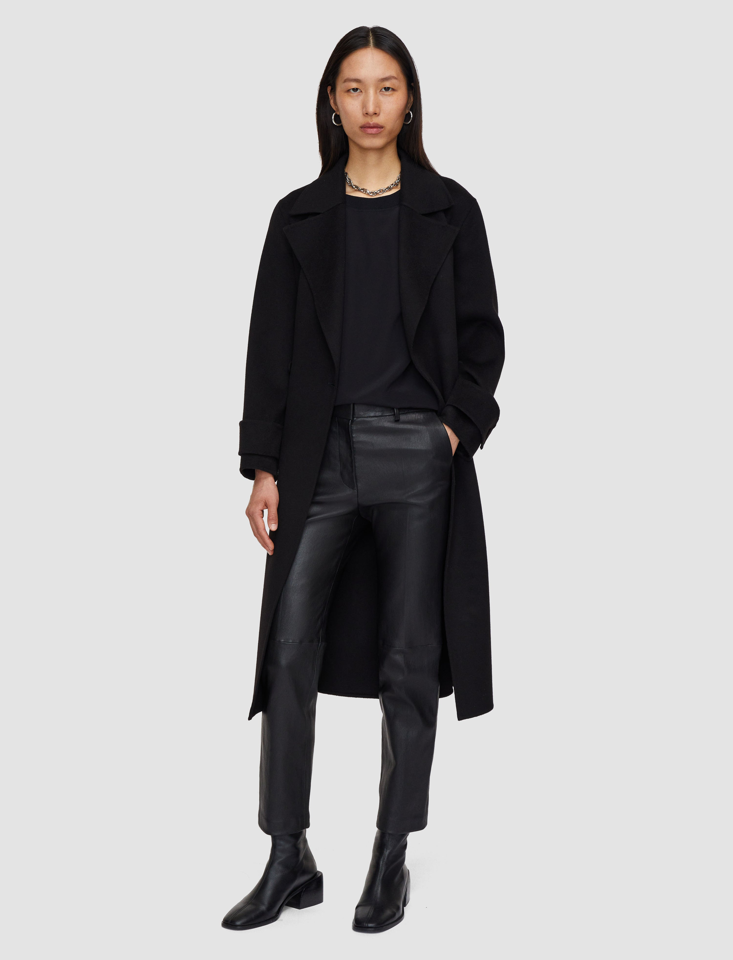 Coleman Leather Stretch Trousers - 2