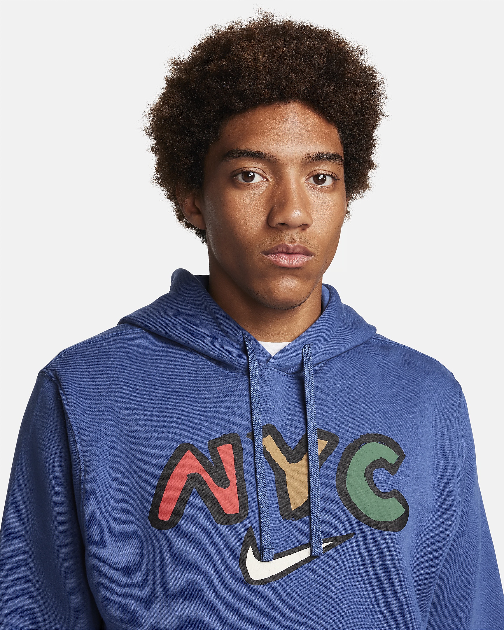 Men's Nike Sportswear Club Fleece Pullover Graphic Hoodie - 3