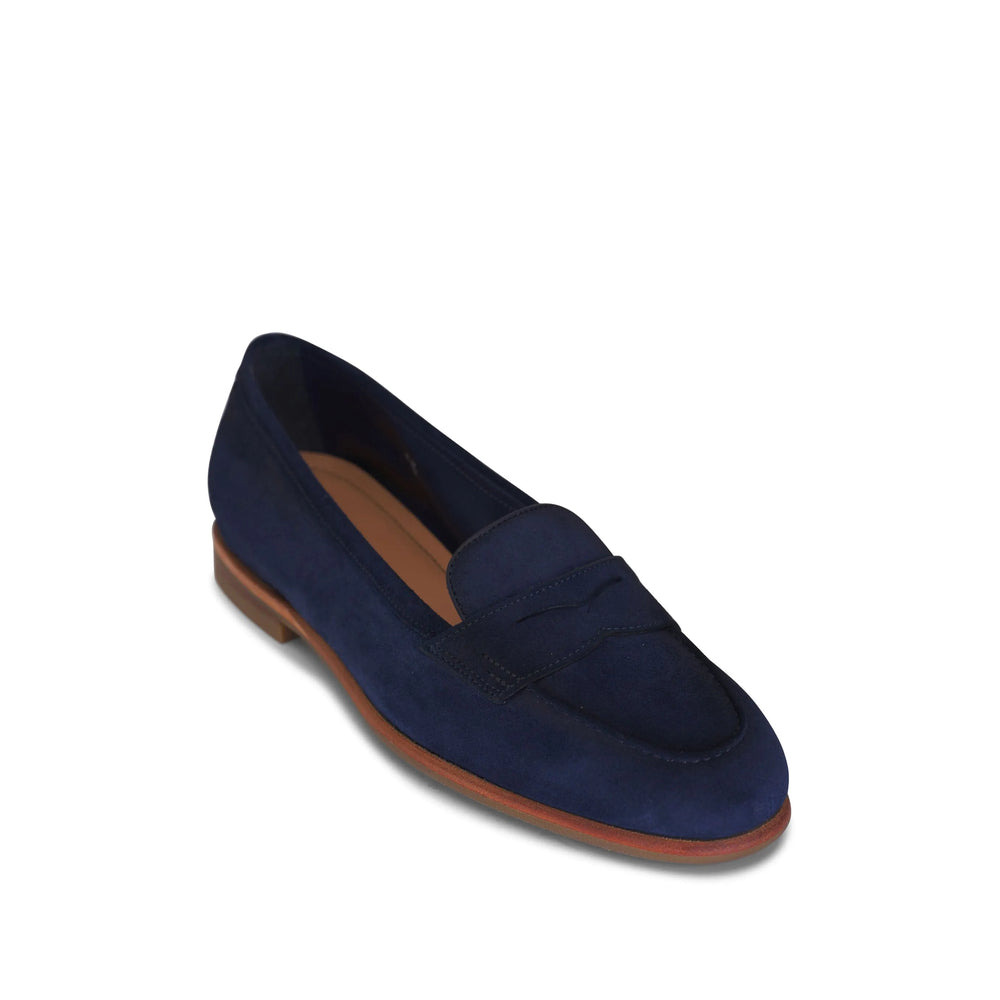 Santoni Blue Loafers Women - 2