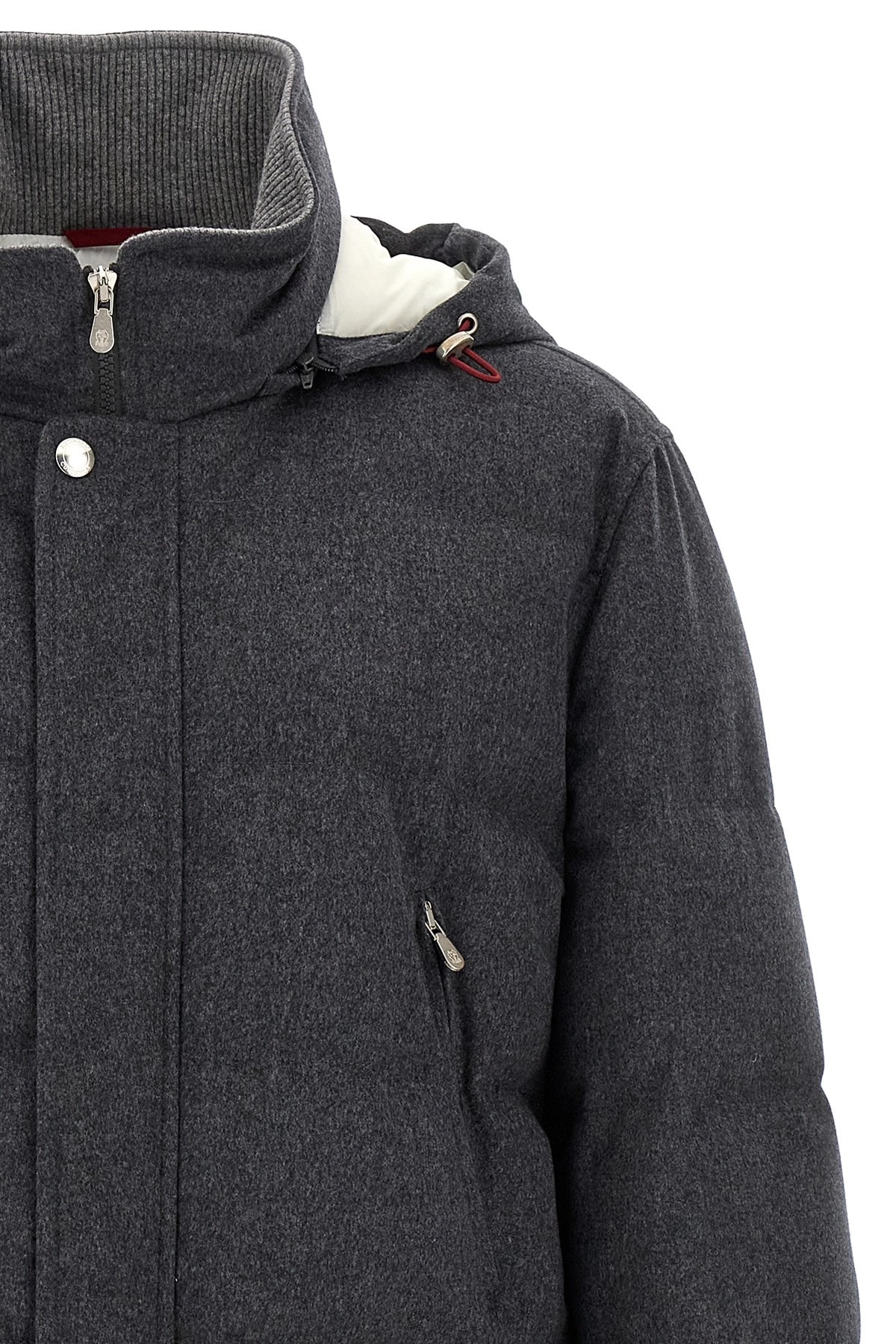 Flannel down jacket - 3