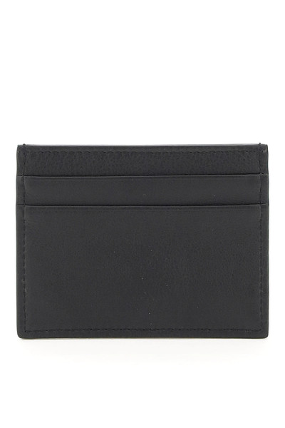 Dolce & Gabbana LEATHER CARD HOLDER WITH LOGO PLAQUE outlook