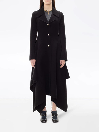 JW Anderson handkerchief single-breasted coat outlook