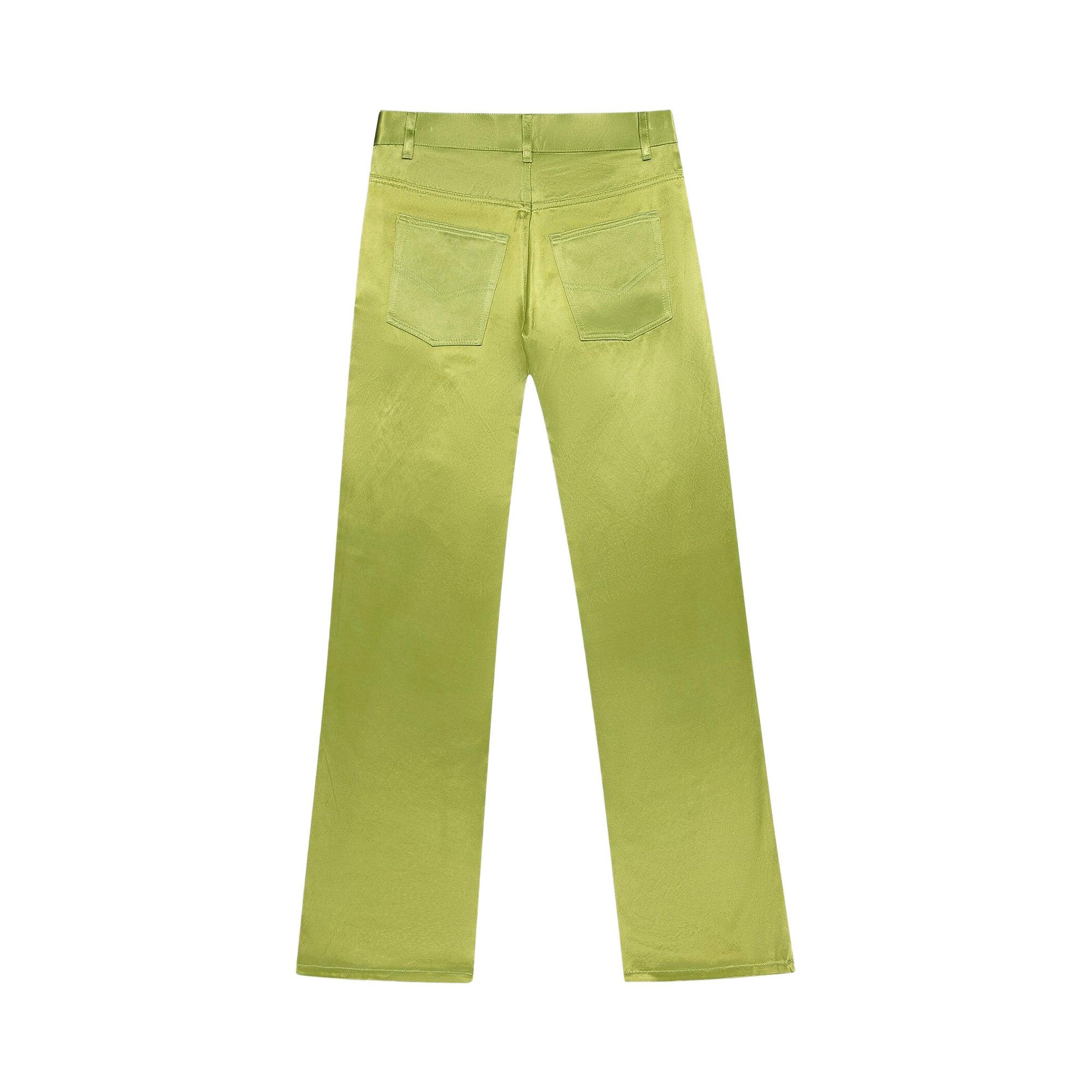 BLUEMARBLE Bootcut Pants 'Lime' - 2
