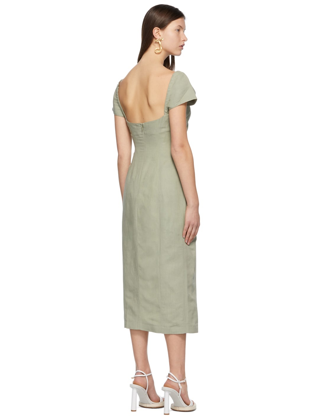 Green 'La Robe Tovallo' Dress - 3