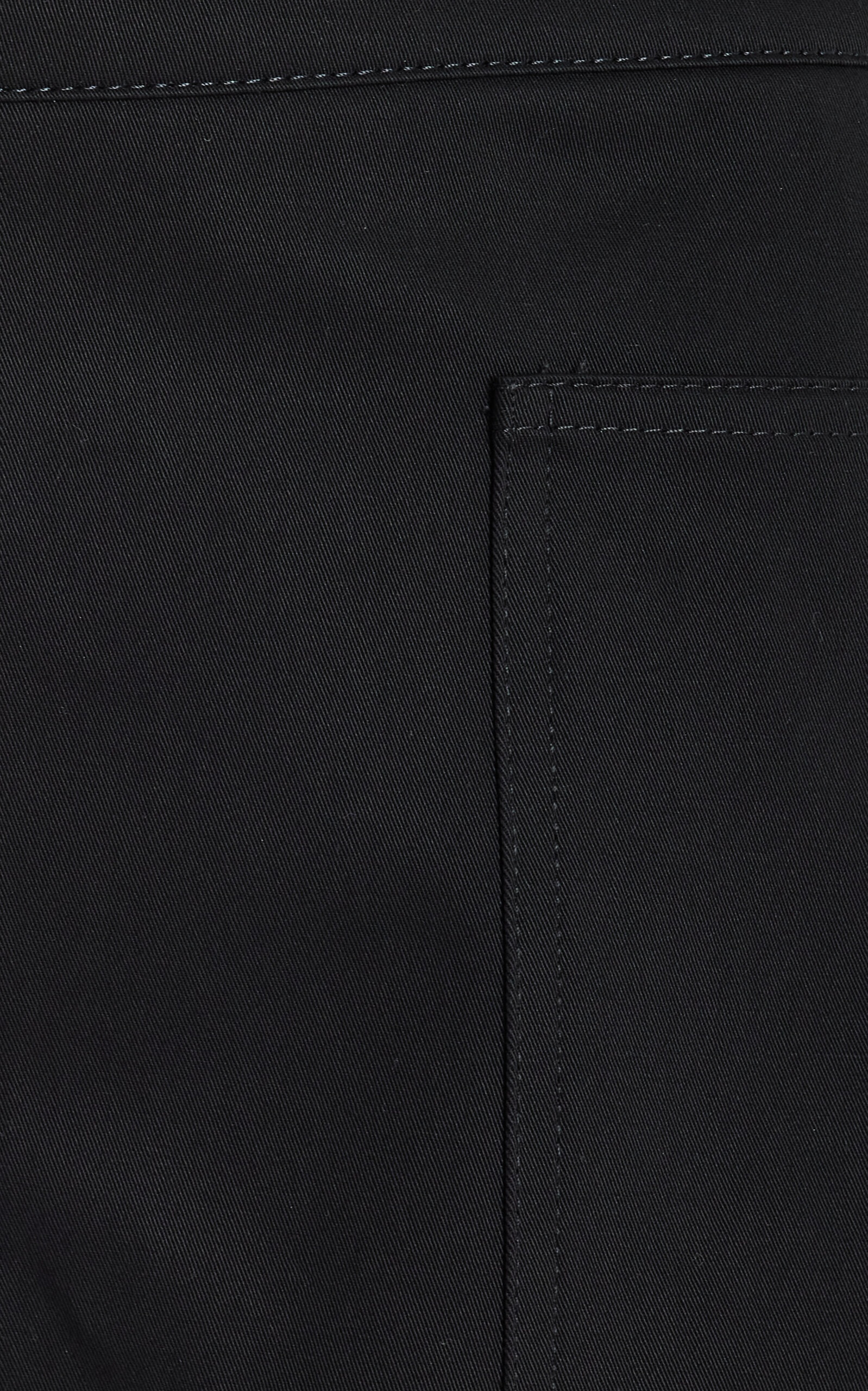Riad Cotton-Blend Mini Shorts black - 5