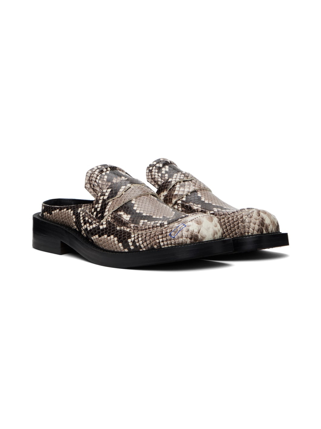 Beige Curve MU02 Slip-On Loafers - 4