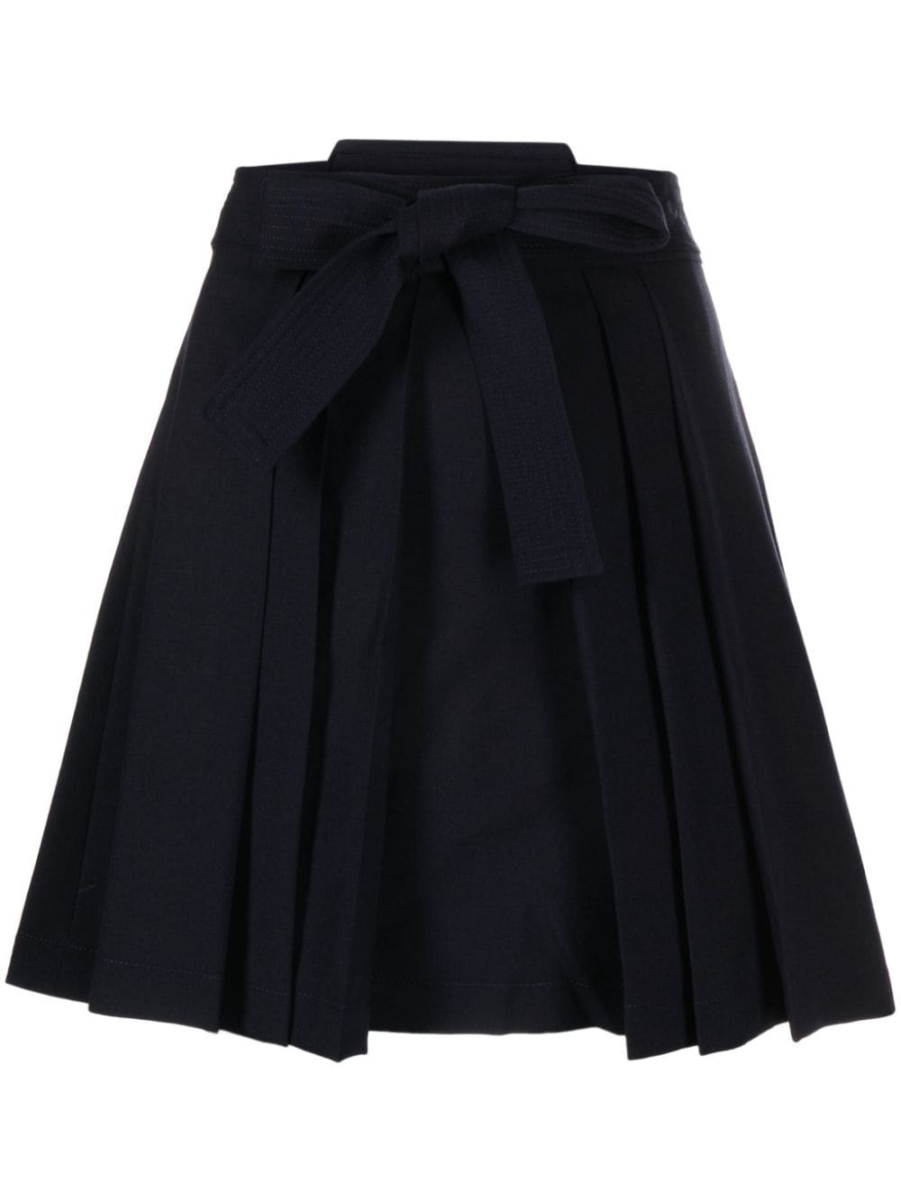 A-line virgin wool skirt - 1