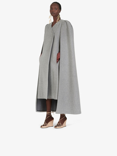Givenchy Coat in wool with cape outlook
