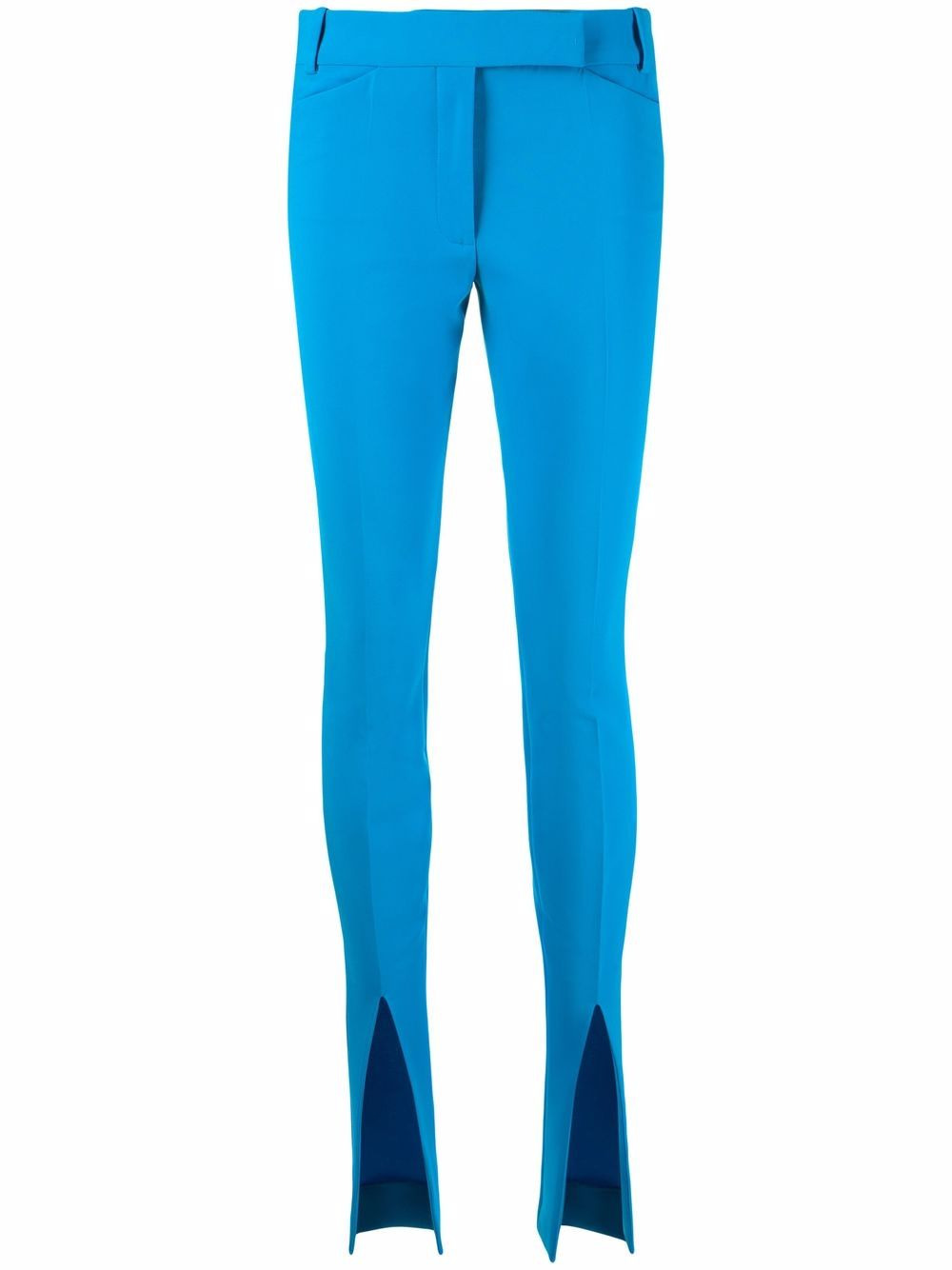 Freja front-slit tailored trousers - 1