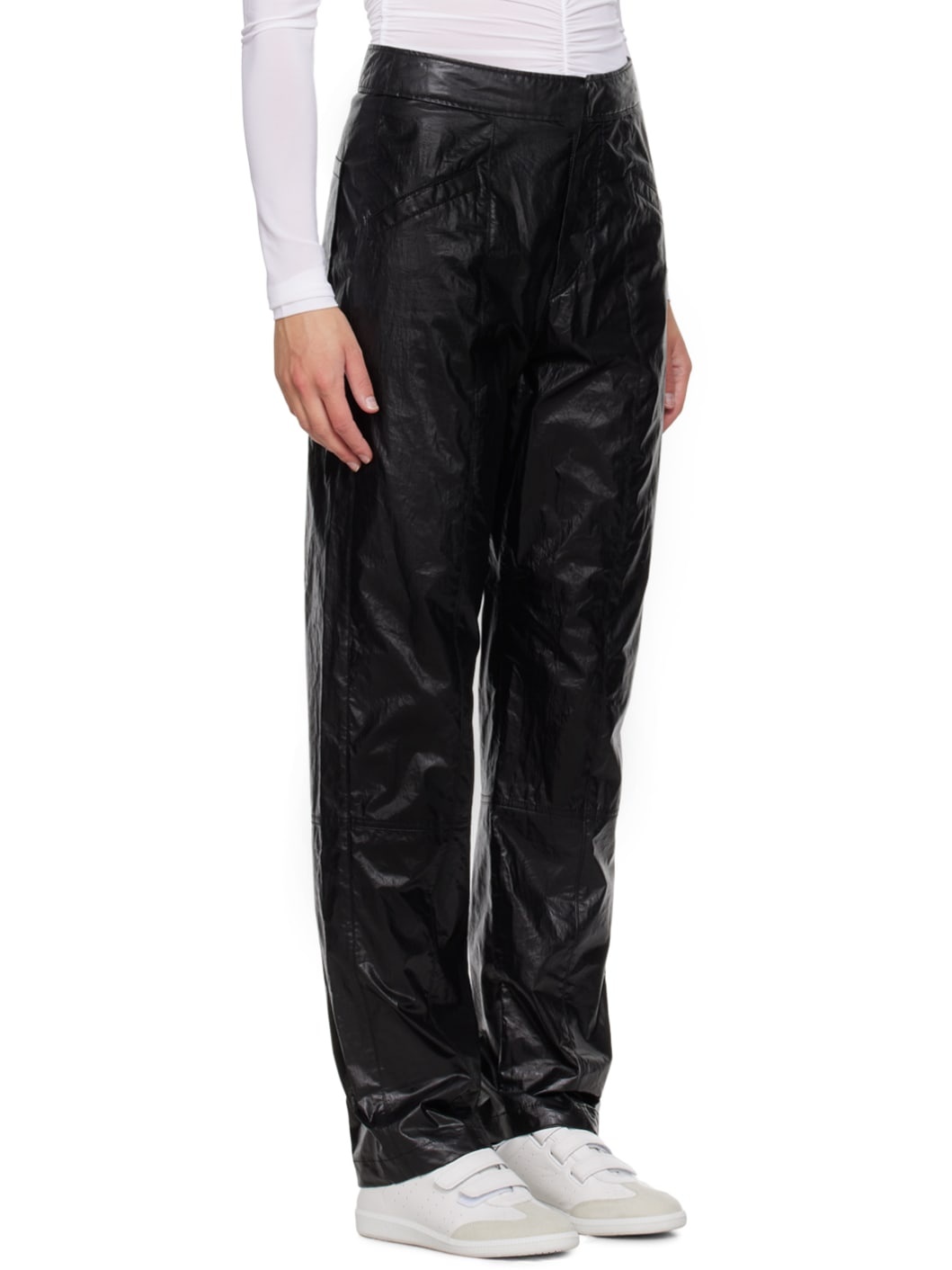 Black Anea Trousers - 2