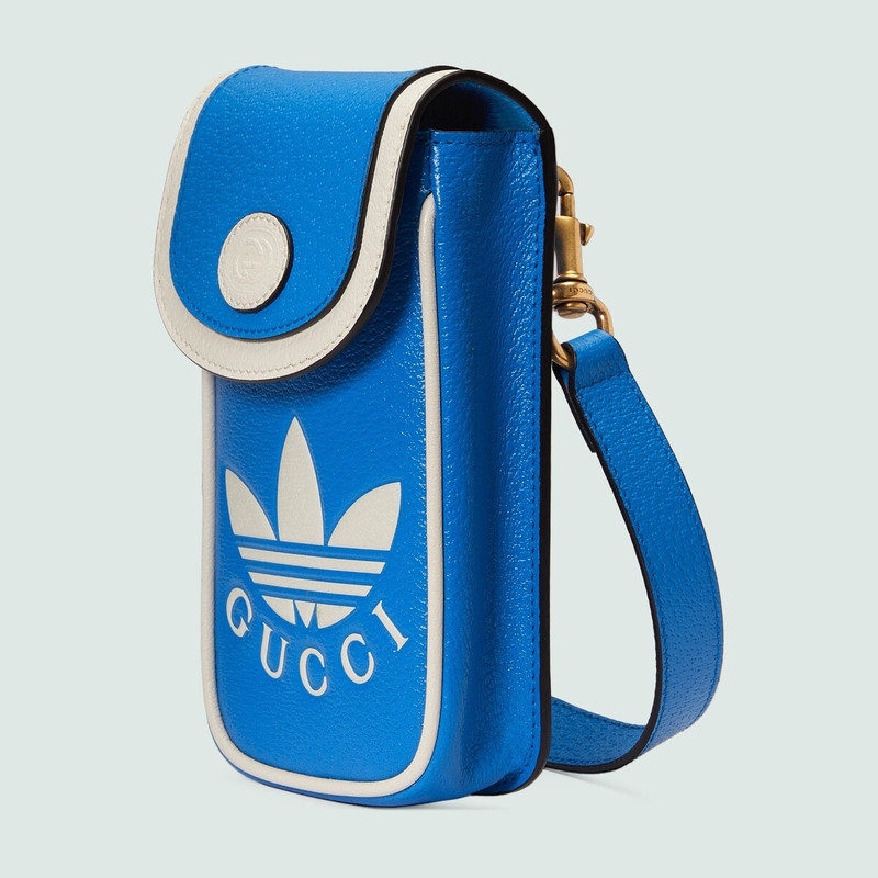 GUCCI adidas x Gucci mini bag with strap outlook