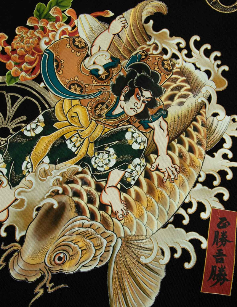 MULTI EMBROIDERIY AND PRINT LOOSE FIT KIMONO 8