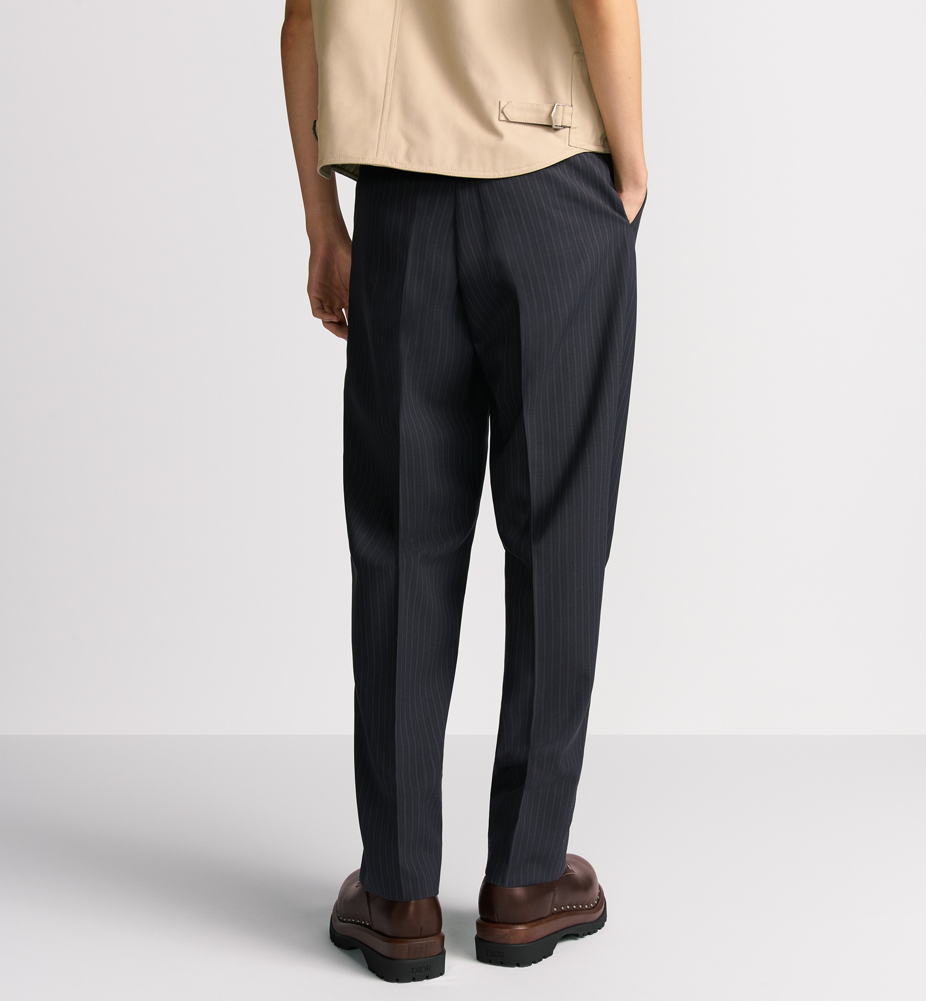 Tailored Straight Pants - 4