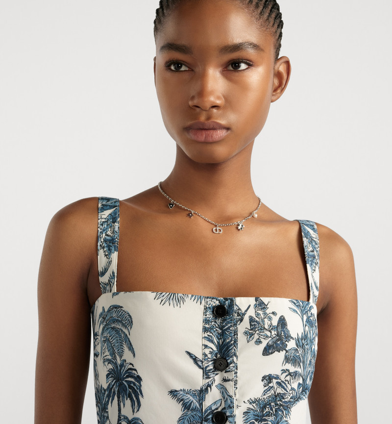 Dioriviera Mid-Length Flared Dress 4