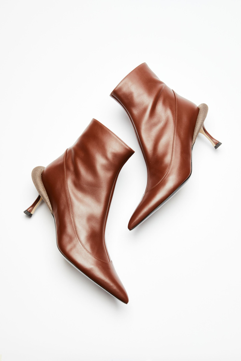 MESH-TRIMMED ANKLE BOOTS 4