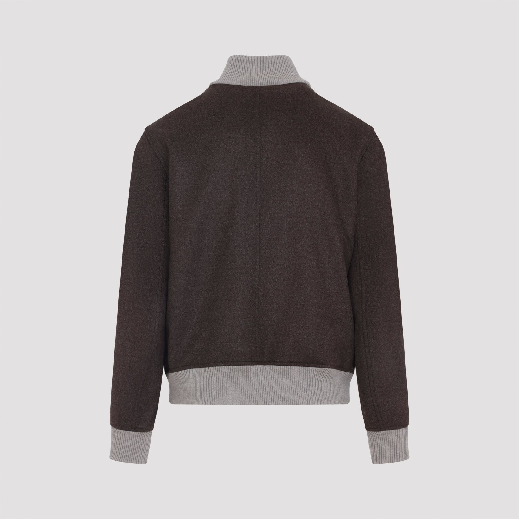 Brunello Cucinelli Wool Bomber Jacket Men - 2