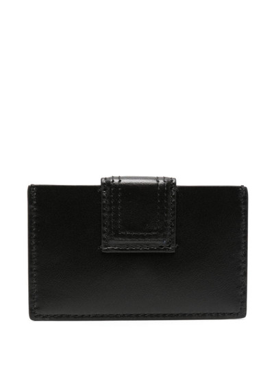 JACQUEMUS Le Bambino leather cardholder outlook