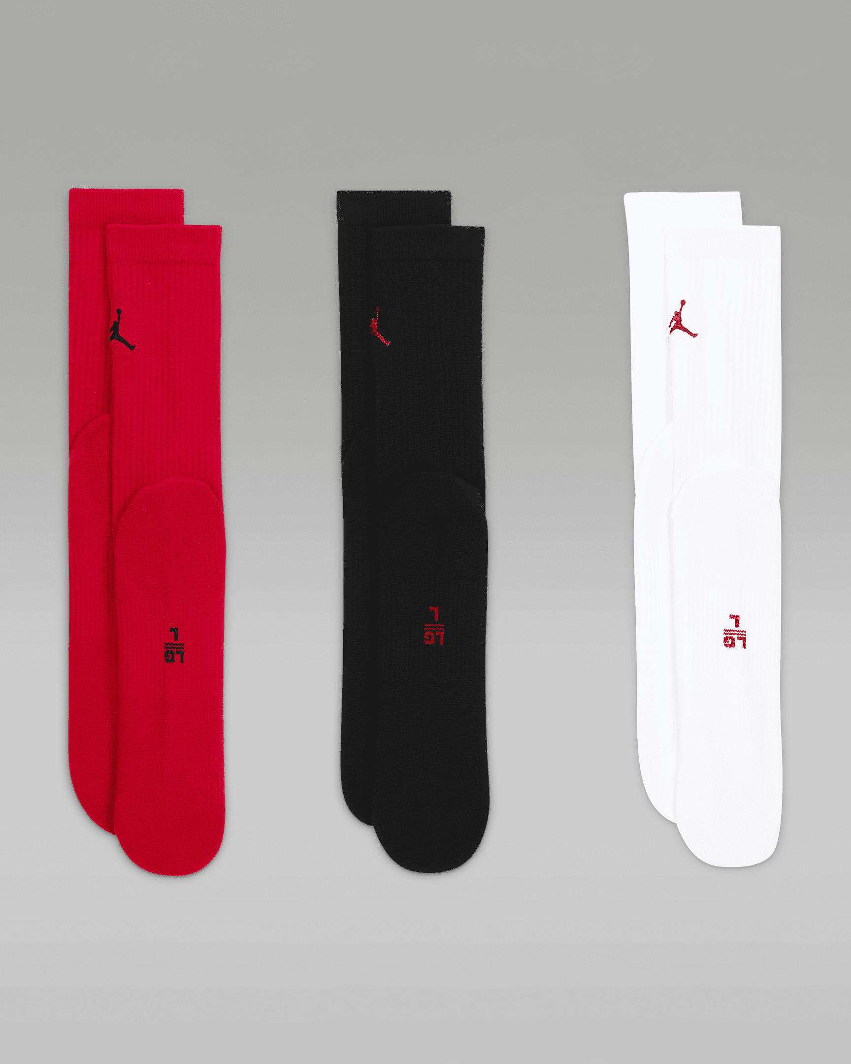 Jordan Everyday Crew Socks (3 pairs) - 3