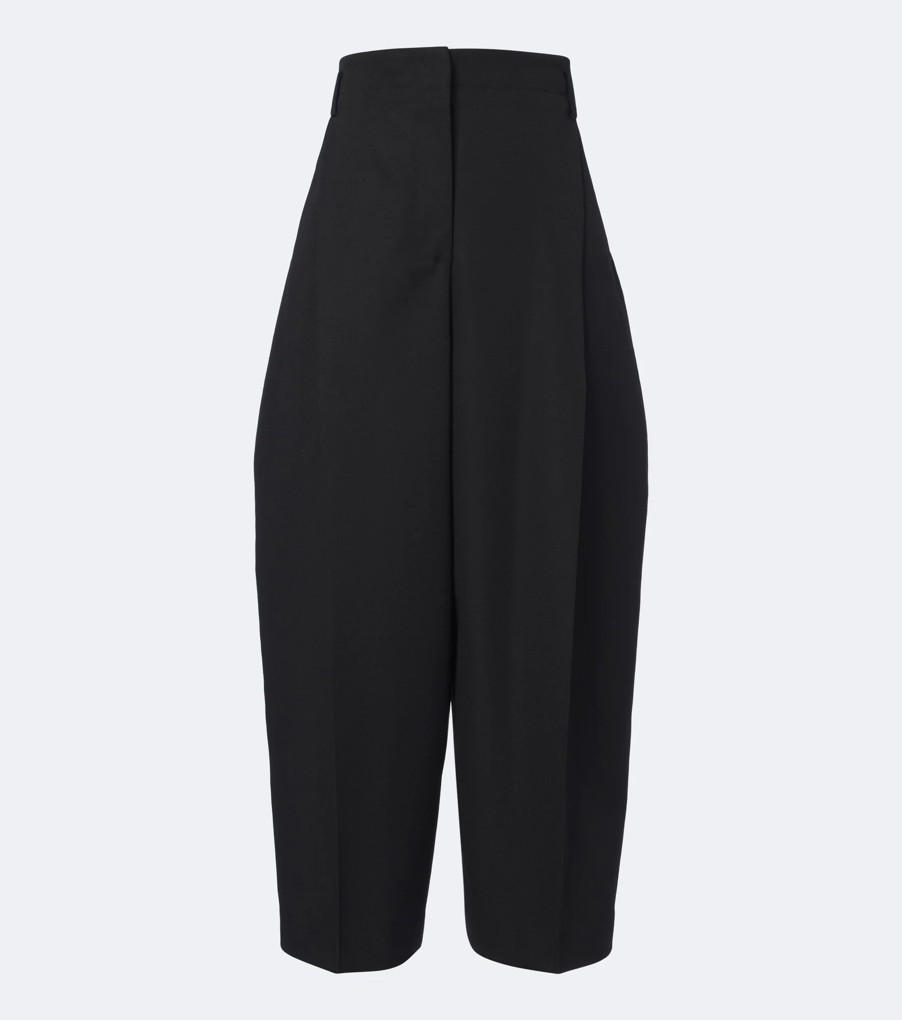 Miami cropped virgin wool wide-leg pants - 1