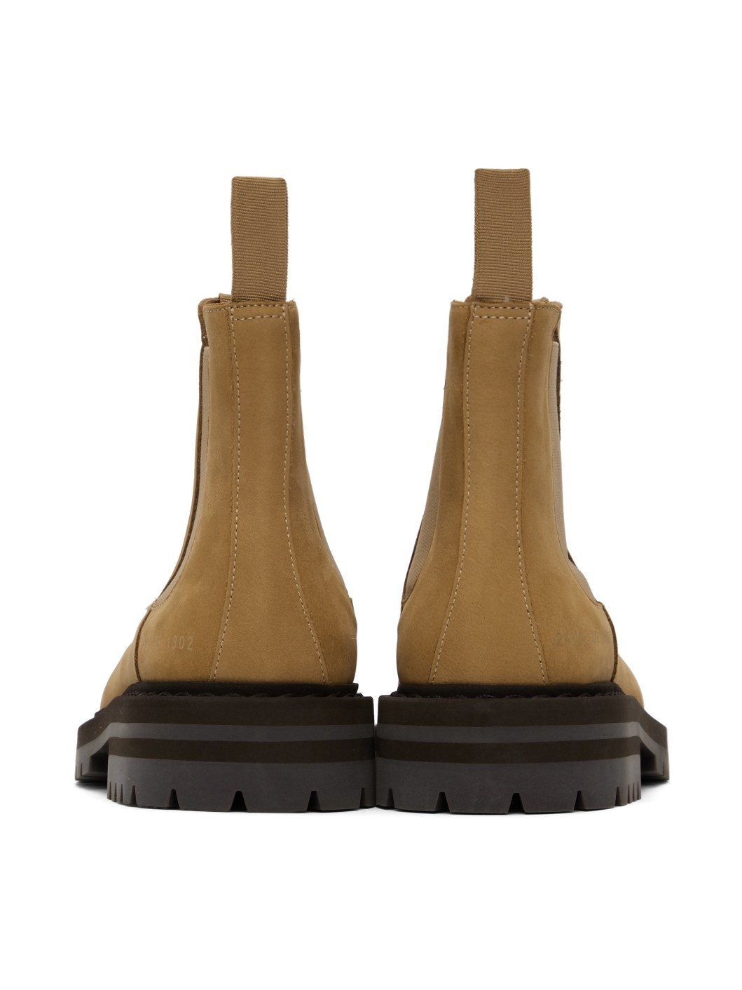 Tan Suede Chelsea Boots - 2