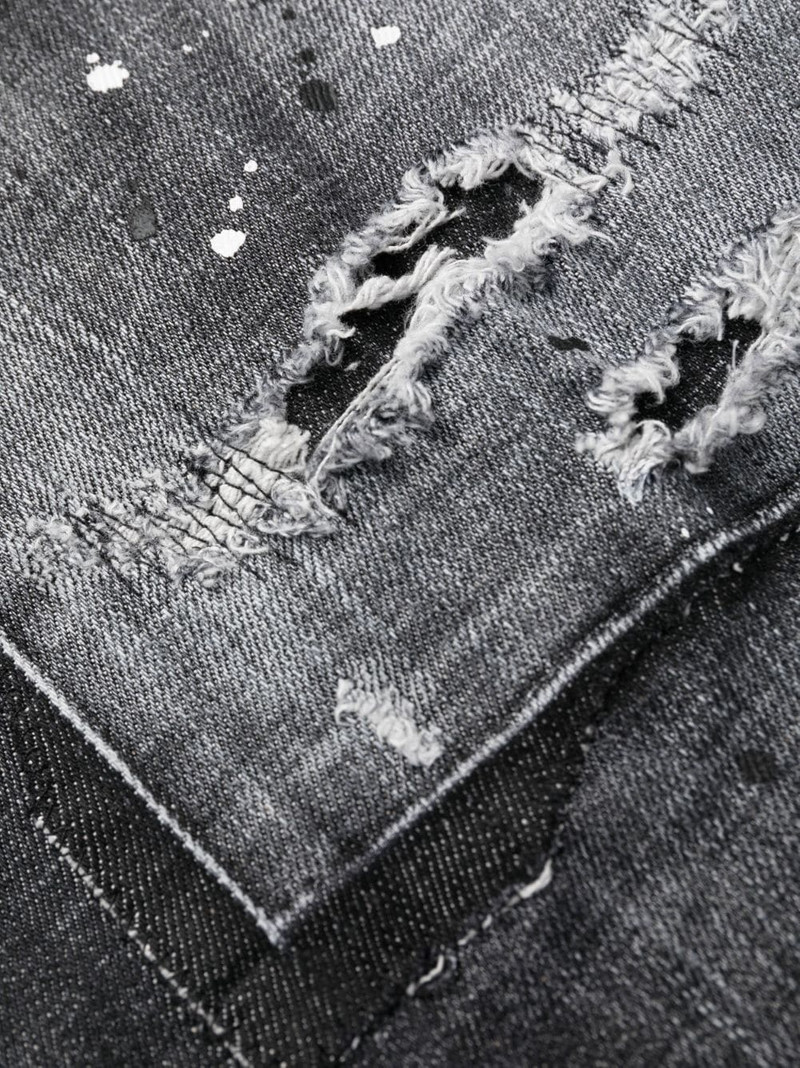 low-rise distressed skinny jeans 6