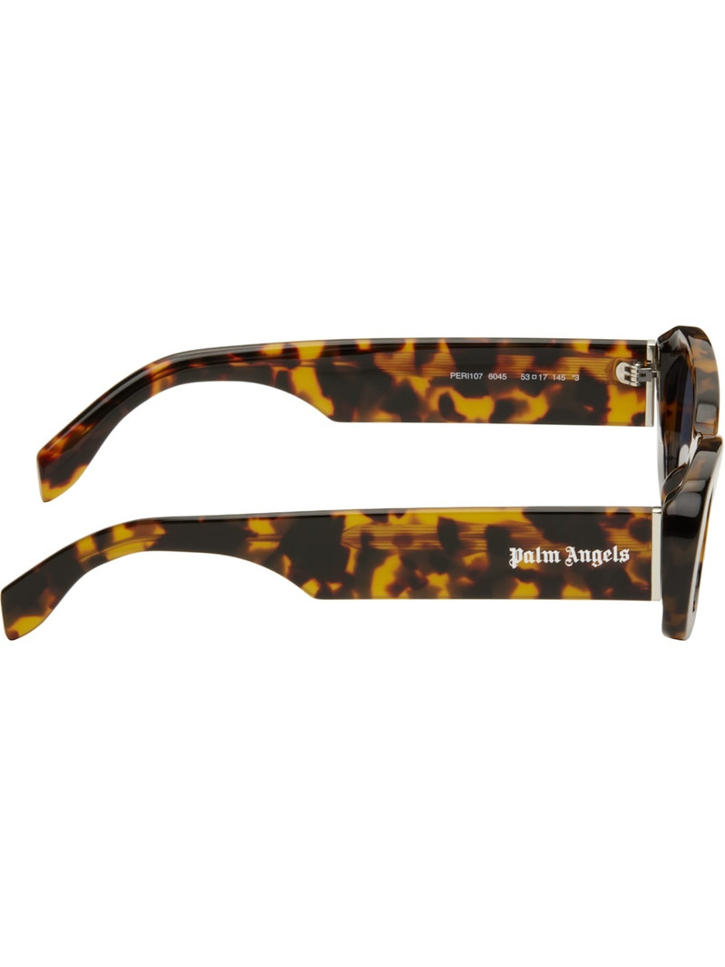 Palm Angels Brown Dana Sunglasses outlook