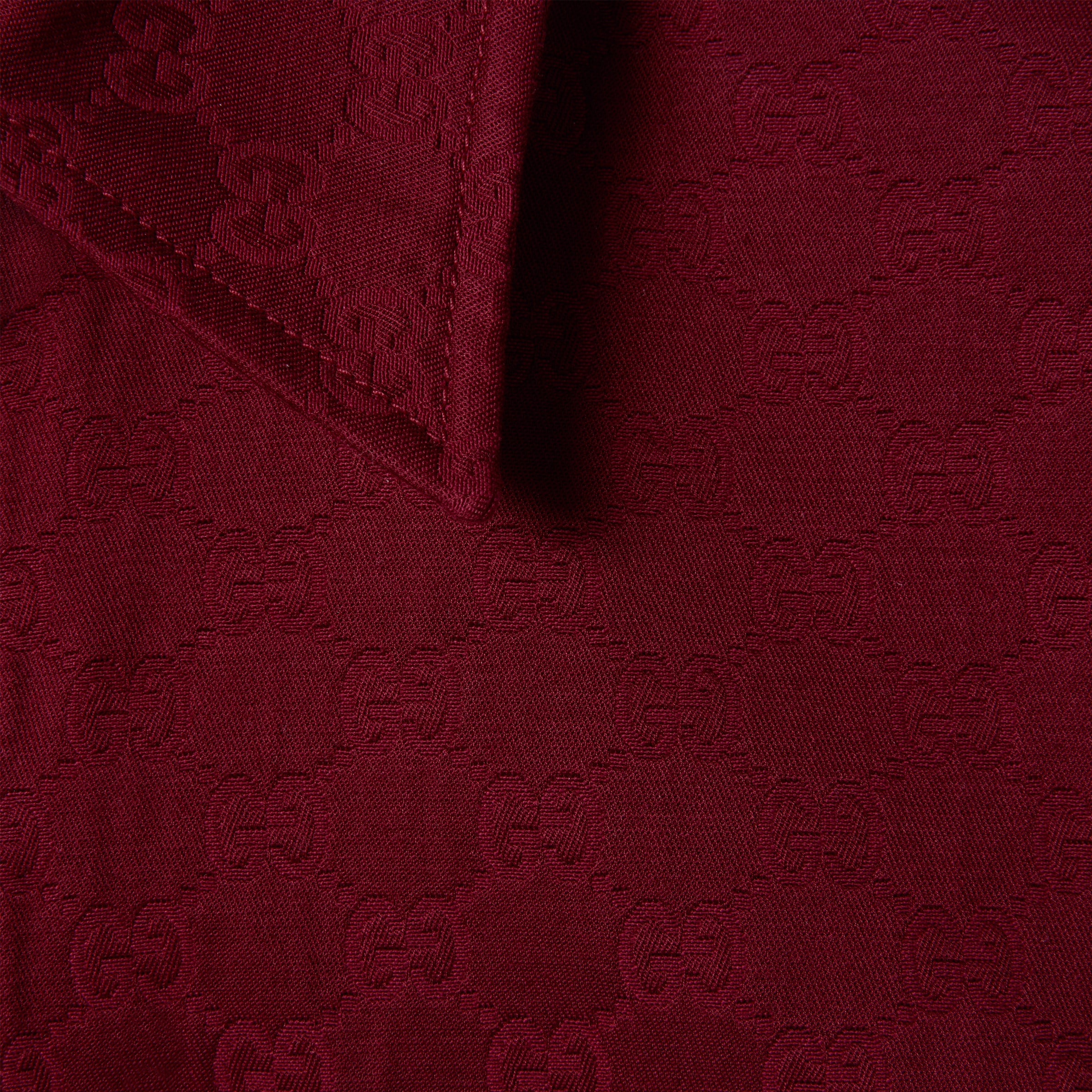 Oversize GG cotton shirt - 6