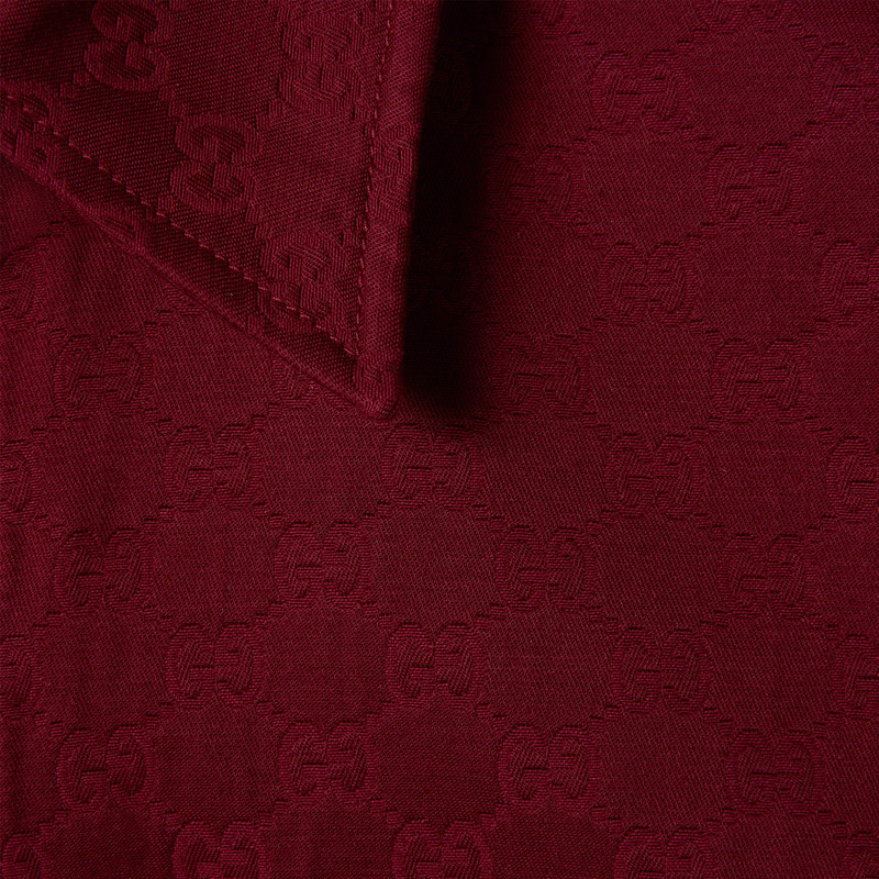 Oversize GG cotton shirt 6