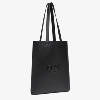 FENDI Black leather bag outlook